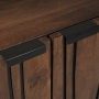 Alto Gabinete 60x33.5x100 cm Madera Sólida de Mango de , Almacenamiento para CD y DVD - Ref: Foro24-4018038, Precio: 169,90 €...