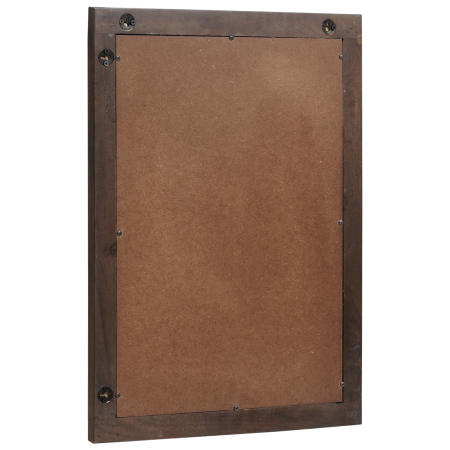 Espejo de baño 50x70x3 cm Madera maciza Mango
