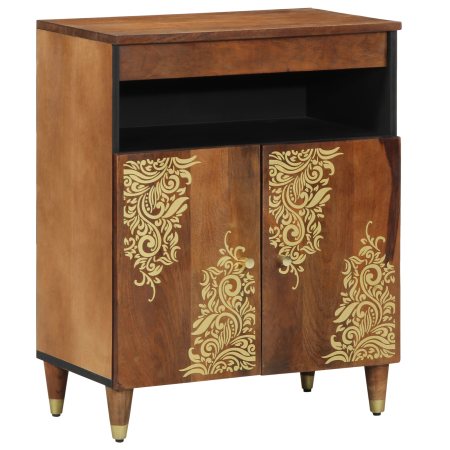 Aparador 60x33x75 cm Madera Sólida Mango de , Almacenamiento para CD y DVD - Ref: Foro24-4018761, Precio: 106,06 €, Descuento: %