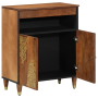 Aparador 60x33x75 cm Madera Sólida Mango de , Almacenamiento para CD y DVD - Ref: Foro24-4018761, Precio: 106,06 €, Descuento: %