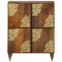 Aparador Marrón miel Madera de acacia sólida 60 x 33 x 75 cm de , Almacenamiento para CD y DVD - Ref: Foro24-4018762, Precio:...