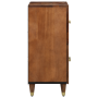 Aparador Marrón miel Madera de acacia sólida 60 x 33 x 75 cm de , Almacenamiento para CD y DVD - Ref: Foro24-4018762, Precio:...