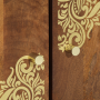 Aparador Marrón miel Madera de acacia sólida 60 x 33 x 75 cm de , Almacenamiento para CD y DVD - Ref: Foro24-4018762, Precio:...