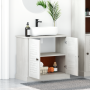 Armario de fregadero "VIGO" con puertas 67.5x34x59 cm Madera maciza de pino de , Tocadores de baño - Ref: Foro24-4019102, Pre...