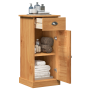 gabinete de baño "VIGO" con Cajón 37x34x80 cm Madera maciza de Pino de , Tocadores de baño - Ref: Foro24-4019105, Precio: 91,...
