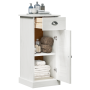 Armario de baño "VIGO" con cajón 37x34x80 cm de madera maciza de pino de , Tocadores de baño - Ref: Foro24-4019106, Precio: 9...