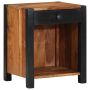 Armario de noche 40x35x50 cm de madera maciza de Acacia de , Mesitas de noche - Ref: Foro24-4019634, Precio: 123,17 €, Descue...