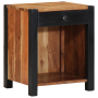 Armario de noche 40x35x50 cm de madera maciza de Acacia de , Mesitas de noche - Ref: Foro24-4019634, Precio: 123,17 €, Descue...