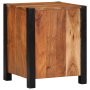 Armario de noche 40x35x50 cm de madera maciza de Acacia de , Mesitas de noche - Ref: Foro24-4019634, Precio: 123,17 €, Descue...