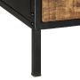 Mesa de Café 90x50x40 cm Madera Maciza Rústica de Mango de , Mesas de centro - Ref: Foro24-4019636, Precio: 218,07 €, Descuen...