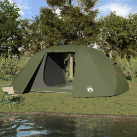Tienda de Pesca Verde oliva Poliéster 7 Personas Duradera de , Tiendas de campaña - Ref: Foro24-4100661, Precio: 222,77 €, De...
