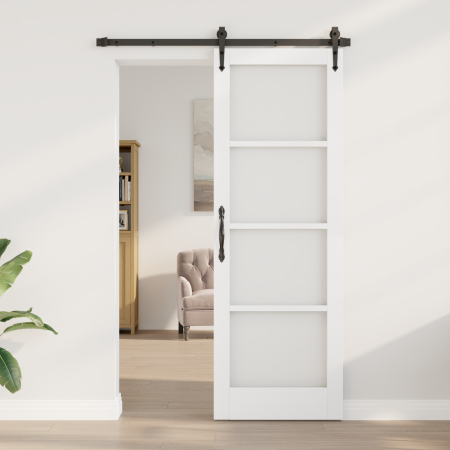 Puerta Interior con Vidrio "ORKDAL" Blanca 73,5x211x4 cm | Foro24.es | Tu tienda online para hogar, jardín y más Foro24.es
