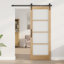 Puerta Interior con Cristal "ORKDAL" 78x202x4 cm Madera Sólida de Pino | Foro24.es | Tu tienda online para hogar, jardín y más Foro24.es