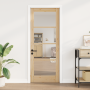 Puerta Interior con Cristal "ORKDAL" 78x202x4 cm Madera Sólida de Pino | Foro24.es | Tu tienda online para hogar, jardín y más Foro24.es
