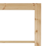 Puerta Interior con Vidrio "ORKDAL" 78x211x4 cm de Madera Sólida de Pino | Foro24.es | Tu tienda online para hogar, jardín y más Foro24.es