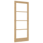 Puerta Interior con Cristal "ORKDAL" 83x202x4 cm Madera Sólida de Pino | Foro24.es | Tu tienda online para hogar, jardín y más Foro24.es
