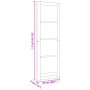Puerta Interior con Vidrio "ORKDAL" Blanca 78x232x4 cm | Foro24.es | Tu tienda online para hogar, jardín y más Foro24.es