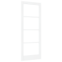 Puerta Interior con Vidrio "ORKDAL" Blanca 83x211x4 cm de , Puertas para el hogar - Ref: Foro24-4102696, Precio: 176,36 €, De...