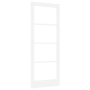 Puerta Interior con Vidrio "ORKDAL" Blanca 83x211x4 cm de , Puertas para el hogar - Ref: Foro24-4102696, Precio: 176,36 €, De...