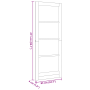 Puerta Interior con Vidrio "ORKDAL" Blanca 83x211x4 cm de , Puertas para el hogar - Ref: Foro24-4102696, Precio: 176,36 €, De...
