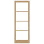 Puerta Interior con Vidrio "ORKDAL" 83x232x4 cm de Madera Maciza de Pino de , Puertas para el hogar - Ref: Foro24-4102697, Pr...