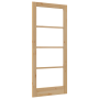 Puerta Interior con Cristal "ORKDAL" 86x198,5x4 cm de Madera Maciza de Pino | Foro24.es | Tu tienda online para hogar, jardín y más Foro24.es