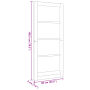 Puerta Interior con Cristal "ORKDAL" Blanca 86x198,5x4 cm | Foro24.es | Tu tienda online para hogar, jardín y más Foro24.es