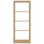 Puerta Interior con Vidrio "ORKDAL" 86x211x4 cm Madera Sólida de Pino | Foro24.es | Tu tienda online para hogar, jardín y más Foro24.es