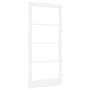 Puerta Interior con Cristal "ORKDAL" Blanca 93x202x4 cm de , Puertas para el hogar - Ref: Foro24-4102704, Precio: 181,79 €, D...