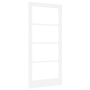 Puerta Interior con Cristal "ORKDAL" Blanca 93x202x4 cm de , Puertas para el hogar - Ref: Foro24-4102704, Precio: 181,79 €, D...