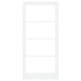 Puerta Interior con Cristal "ORKDAL" Blanca 93x202x4 cm de , Puertas para el hogar - Ref: Foro24-4102704, Precio: 181,79 €, D...