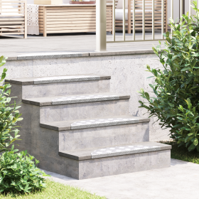 Escalones de Aluminio 15 pcs Antideslizantes 60x18 cm