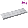Escalones de Aluminio 10 pcs Antideslizantes 60x18 cm | Foro24.es | Tu tienda online para hogar, jardín y más Foro24.es
