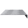 Escalones de Aluminio 10 pcs Antideslizantes 60x18 cm | Foro24.es | Tu tienda online para hogar, jardín y más Foro24.es