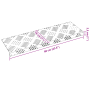 Escalones de Aluminio 10 pcs Antideslizantes 60x18 cm | Foro24.es | Tu tienda online para hogar, jardín y más Foro24.es