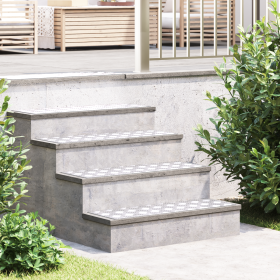 Placas de Aluminio 4 pcs Antideslizantes 75x25 cm de , Alfombrillas para escalones - Ref: Foro24-4104278, Precio: 85,97 €, De...