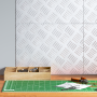 Placas de Aluminio con Cuadrícula 4 Pack Antideslizantes 40x30 cm de , Alfombrillas para escalones - Ref: Foro24-4104288, Pre...