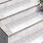 Placas de Aluminio con Motivo de Diamante 4 pcs Antideslizantes 80x30 cm de , Alfombrillas para escalones - Ref: Foro24-41043...