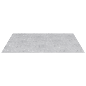 Placas de aluminio tipo checker 2 pcs antideslizantes 40x40 cm de , Alfombrillas para escalones - Ref: Foro24-4104315, Precio...