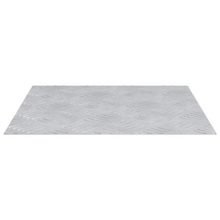 Placas de aluminio tipo checker 2 pcs antideslizantes 40x40 cm de , Alfombrillas para escalones - Ref: Foro24-4104315, Precio...