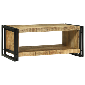 Mesa de Café 90x50x38 cm Madera Maciza de Mango de , Mesas de centro - Ref: Foro24-4104715, Precio: 154,93 €, Descuento: %