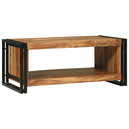 Mesa de Café 90x50x38 cm Madera Maciza de Acacia de , Mesas de centro - Ref: Foro24-4104716, Precio: 173,67 €, Descuento: %