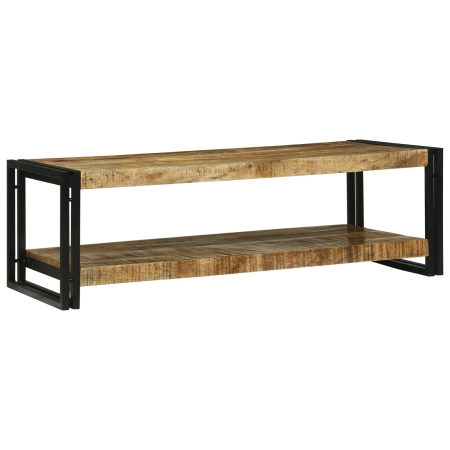 Mesa de Café 120x50x38 cm Madera Sólida Rústica de Mango de , Mesas de centro - Ref: Foro24-4104718, Precio: 153,42 €, Descue...