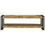 Mesa de Café 120x50x38 cm Madera Sólida Rústica de Mango de , Mesas de centro - Ref: Foro24-4104718, Precio: 153,42 €, Descue...