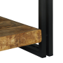 Mesa de Café 120x50x38 cm Madera Sólida Rústica de Mango de , Mesas de centro - Ref: Foro24-4104718, Precio: 153,42 €, Descue...