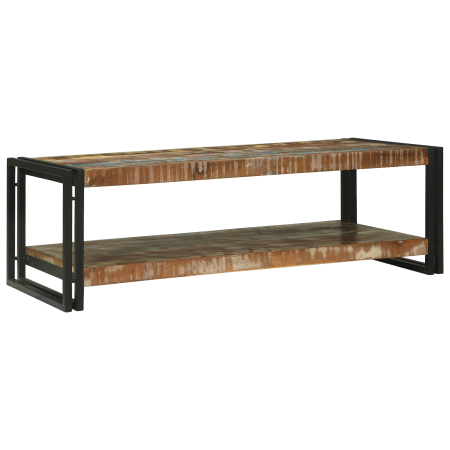 Mesa de Café Multicolor 120x50x38 cm Madera Reciclada Sólida de , Mesas de centro - Ref: Foro24-4104720, Precio: 171,32 €, De...