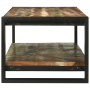 Mesa de Café Multicolor 120x50x38 cm Madera Reciclada Sólida de , Mesas de centro - Ref: Foro24-4104720, Precio: 171,32 €, De...