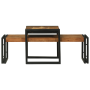 Conjunto de 2 Mesas de Café de Madera Maciza de Acacia de , Mesas de centro - Ref: Foro24-4104722, Precio: 149,10 €, Descuent...