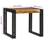 Conjunto de 2 Mesas de Café de Madera Maciza de Acacia de , Mesas de centro - Ref: Foro24-4104722, Precio: 149,10 €, Descuent...