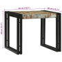 Conjunto de 2 Mesas de Café de Madera Sólida Recuperada de , Mesas de centro - Ref: Foro24-4104723, Precio: 148,76 €
